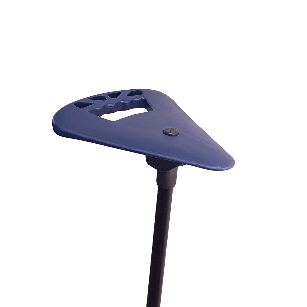 Flipstick Foldaway Adjustable Short Navy Blue Walking Stick Seat