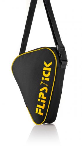 Flipstick Walking Stick Seat Replacement Foldaway Carry Case Black and Bright Yellow